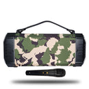 Caixa de Som Bluetooth Portátil com Multimídia, Visor Led, 65w Potência, Com Microfone Alça - Miston