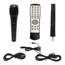Caixa de Som Bluetooth Portátil Potente com Iluminação RGB LED Bazuk, Microfone e Controle XDG-89 - Miston