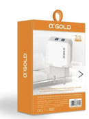 Kit Carregador De Celular com Fonte fio tipo C Turbo Duplo Usb Cabo Recarga Rápida Turbo - Miston