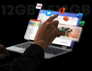 MiniBook X 2 em 1: Notebook e Tablet com Tela Touch de 10.5", Intel N100/N5100, 12GB RAM, 512GB SSD