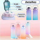 Garrafa de água para esportes de 500ML, 900ML e 2000ML - Miston