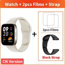 Xiaomi Redmi Watch 3 GPS Smartwatch 1.75&quot; AMOLED Display Blood Oxygen Heart Rate Monitor Activity Tracking Bluetooth Watches - Miston