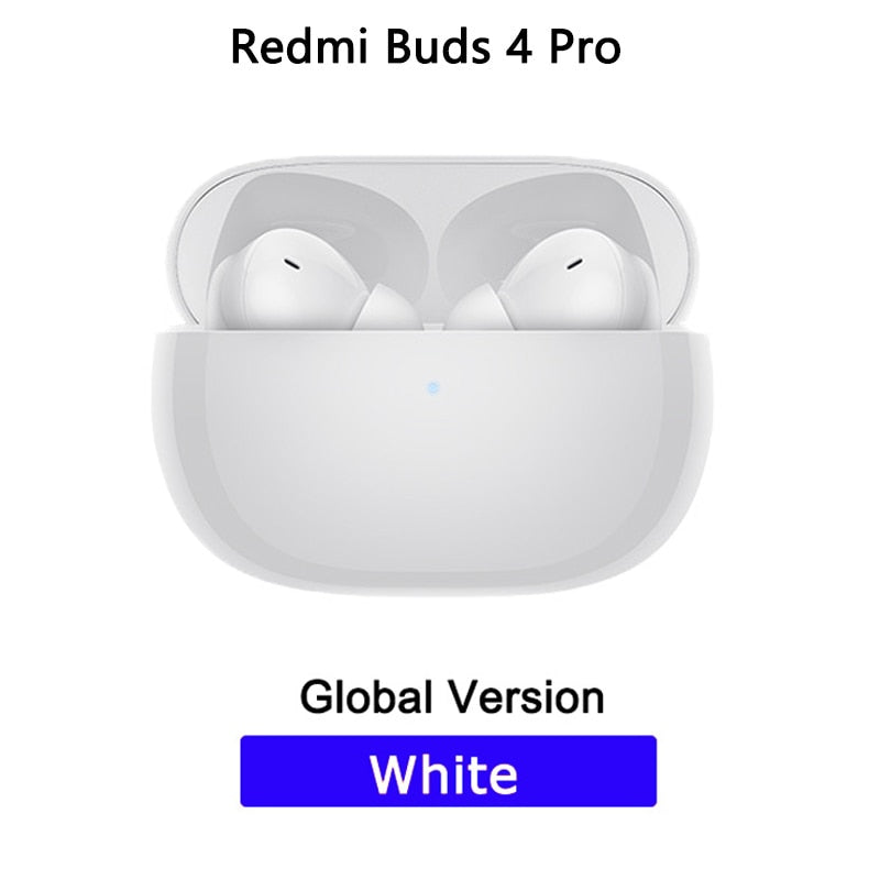 Xiaomi Redmi Buds 4 Pro TWS Earphone Bluetooth 5.3 Active Noise Cancelling 3 Mic Wireless Headphone 36 Hours Life For Xiaomi 12 - Miston