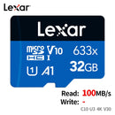 Lexar Micro SD 512GB A2, 256GB, 128GB, 64GB, 32GB A1, Classe 10 - Miston