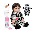 Boneca Bebê Reborn Menina e Menino 100% Silicone e Pode Tomar Banho - Miston