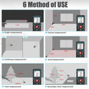 Trena Digital a Laser Profissional; 100m, 80m, 60 e 40 metros - Miston