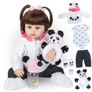 Boneca Bebê Reborn Menina e Menino 100% Silicone e Pode Tomar Banho - Miston