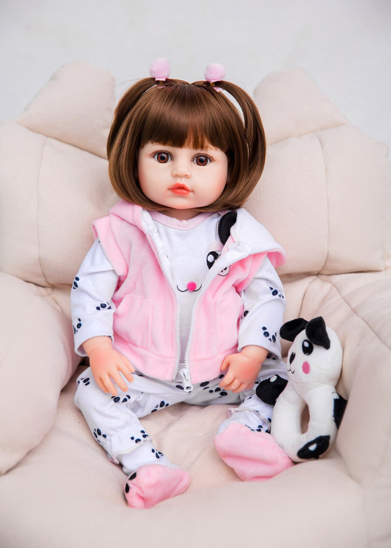 Brastoy Reborn Doll Girl And Boy 100% Silicone Body Can Take A