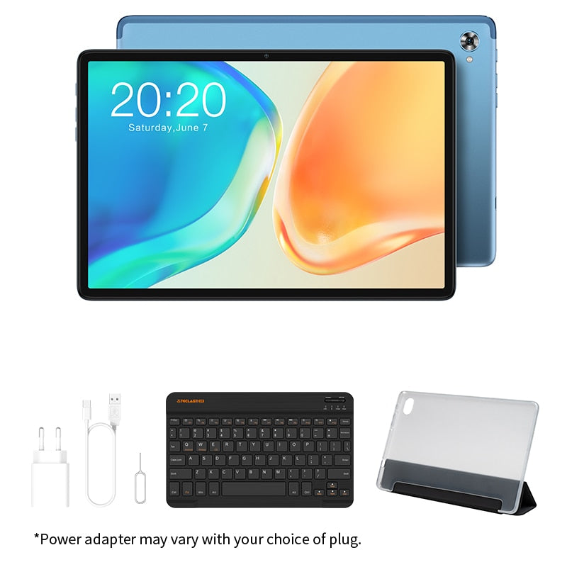 Tablet M40 Plus 10.1 polegadas Teclast com Android 12, 1920x1200, 8GB RAM, 128GB ROM, GPS, 7000mAh