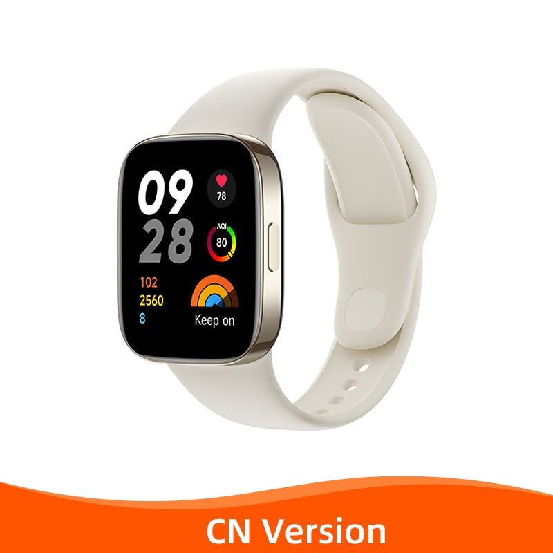 Xiaomi Redmi Watch 3 GPS Smartwatch 1.75&quot; AMOLED Display Blood Oxygen Heart Rate Monitor Activity Tracking Bluetooth Watches - Miston