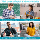 2 Microfones de Lapela sem Fio para Iphone e Android - Miston