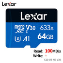 Lexar Micro SD 512GB A2, 256GB, 128GB, 64GB, 32GB A1, Classe 10 - Miston