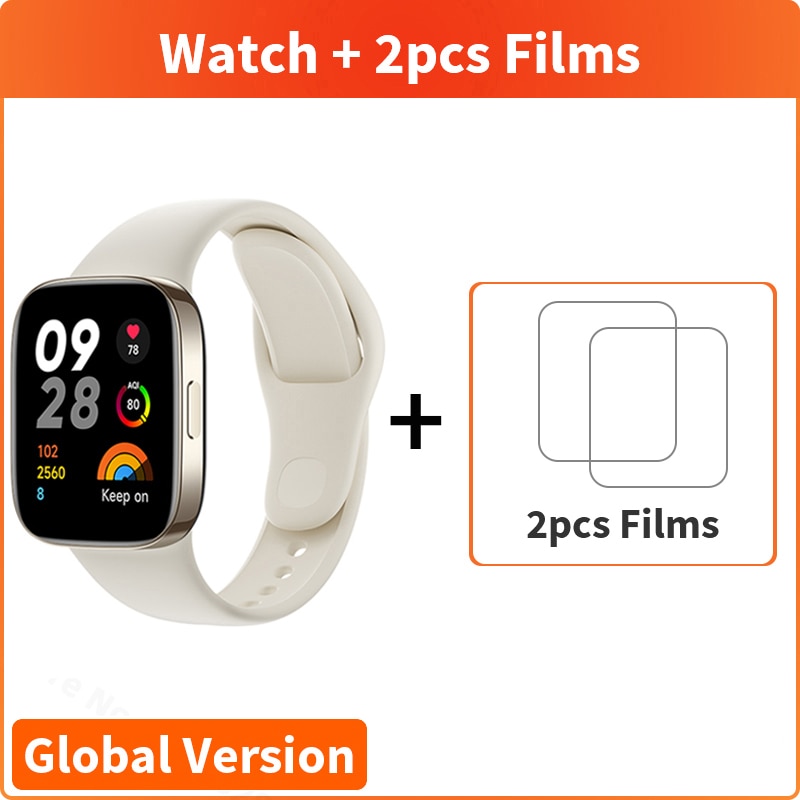 Xiaomi Redmi Watch 3 GPS Smartwatch 1.75&quot; AMOLED Display Blood Oxygen Heart Rate Monitor Activity Tracking Bluetooth Watches - Miston