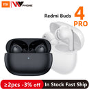 Xiaomi Redmi Buds 4 Pro TWS Earphone Bluetooth 5.3 Active Noise Cancelling 3 Mic Wireless Headphone 36 Hours Life For Xiaomi 12 - Miston
