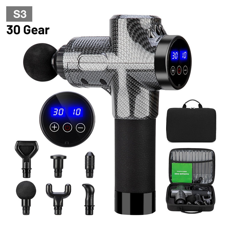 Pistola Massageadora Profissional 16,8V SEM ESCOVA - Miston